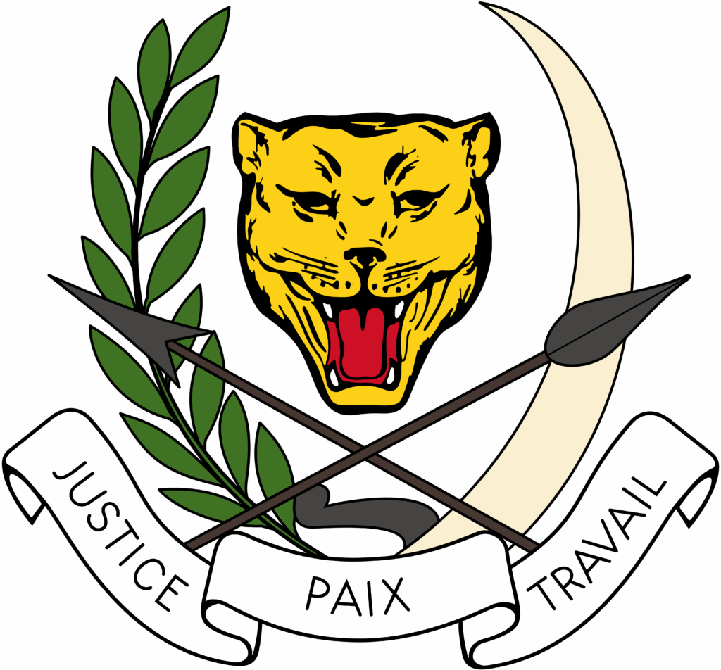 coat of arms of zaire coat of arms of zaire