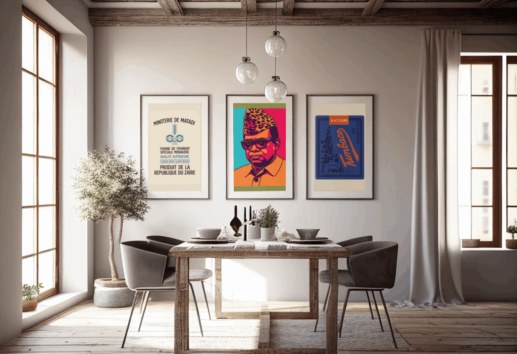 mobutu popart dining room mobutu popart dining room
